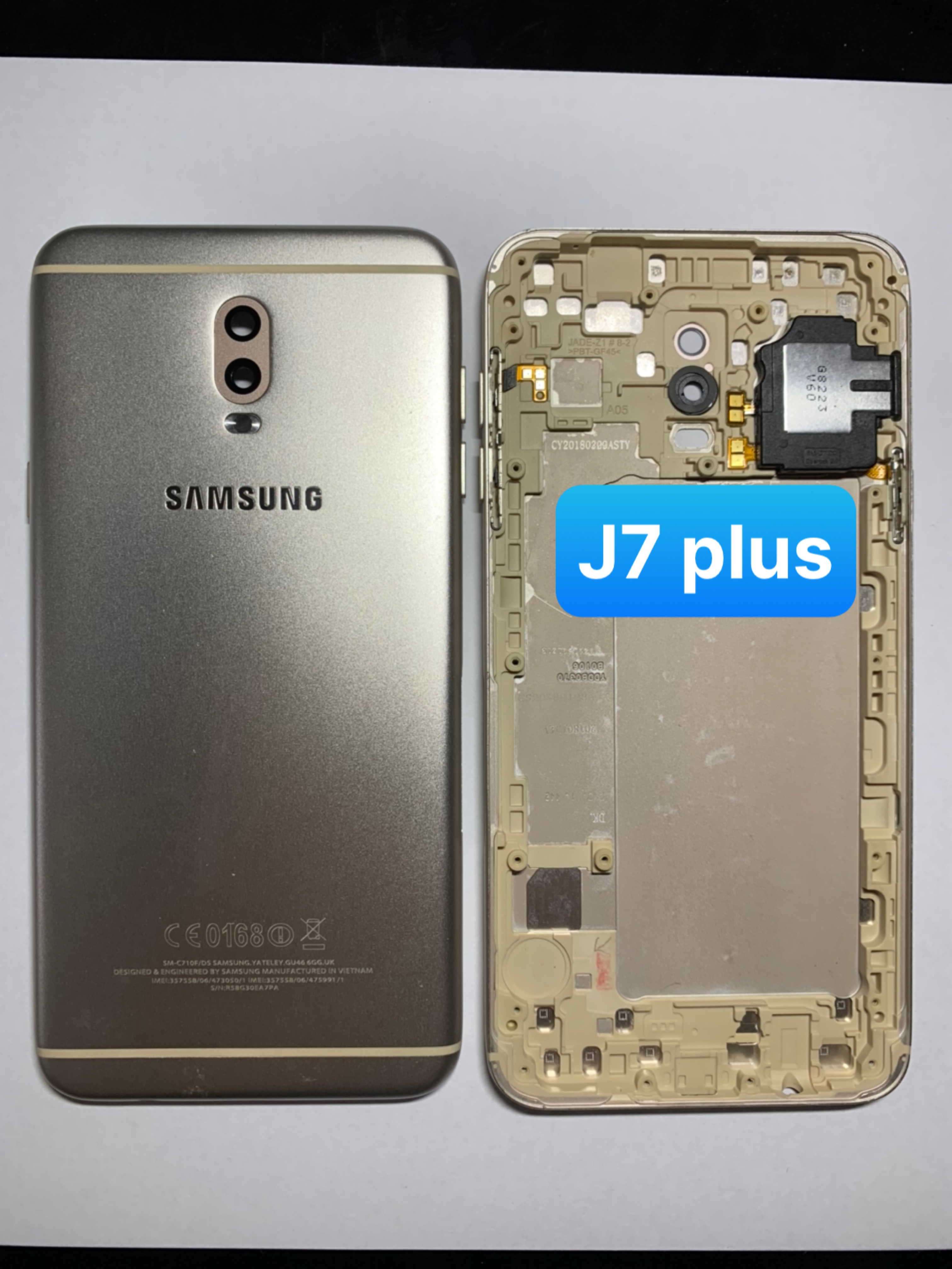 Lưng vỏ Samsung J7 plus / J7+