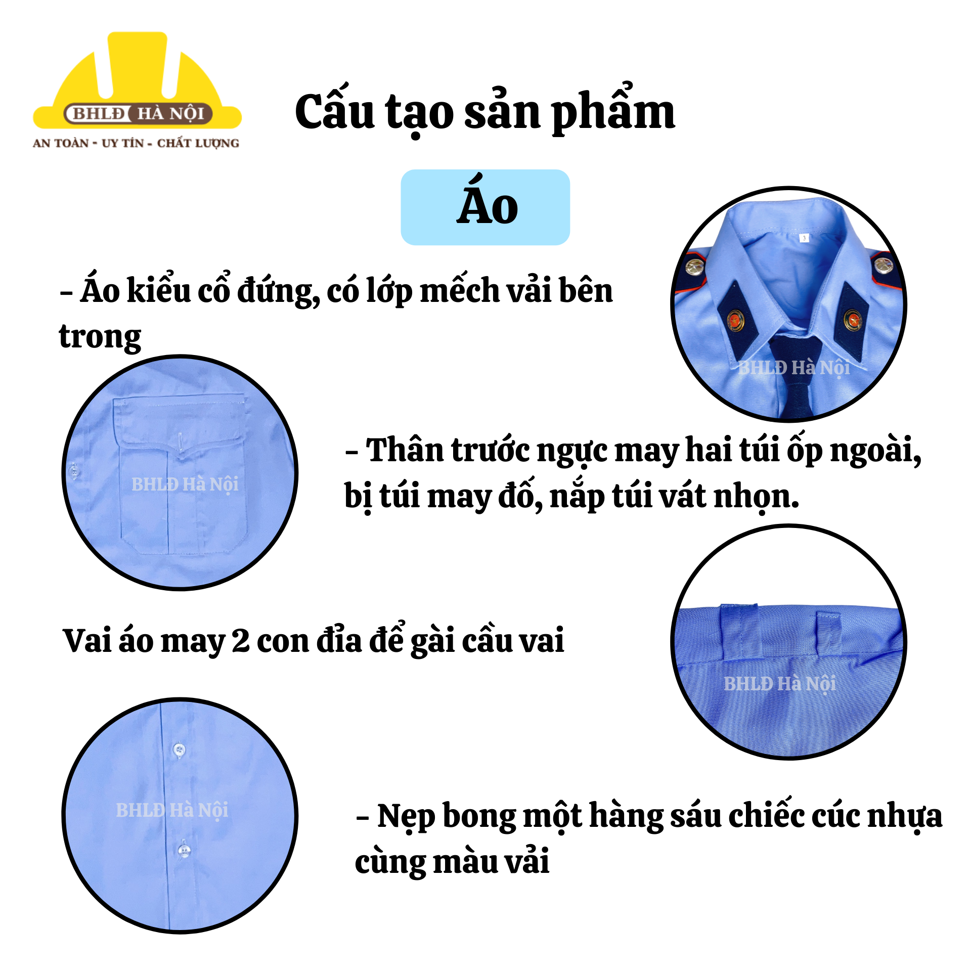 Combo quần áo bảo vệ + phụ kiện (loại đẹp)