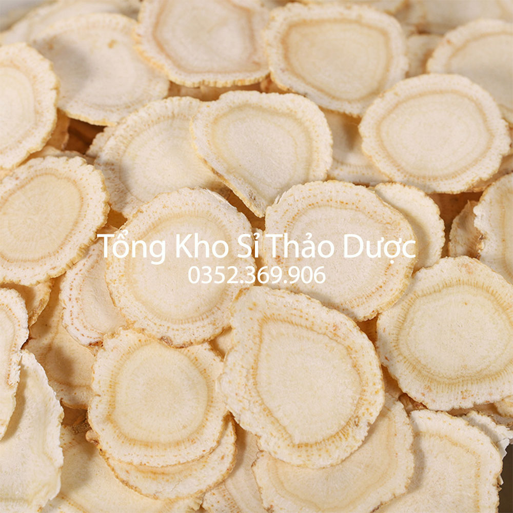 Sâm tây dương thái lát mỏng 100g (Sâm hoàng kỳ khô, bạch sâm)