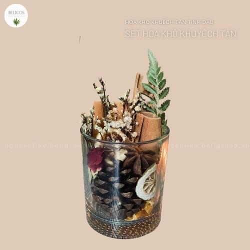 Set hoa khô khuếch tán tinh dầu