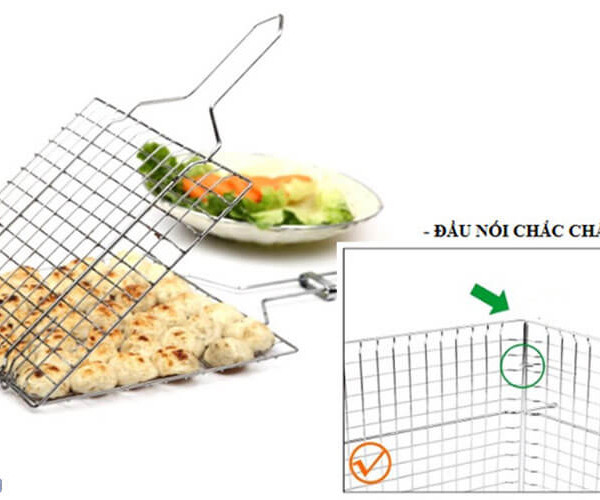 [HCM]Vỉ Nướng Inox Cao Cấp Chống Gỉ