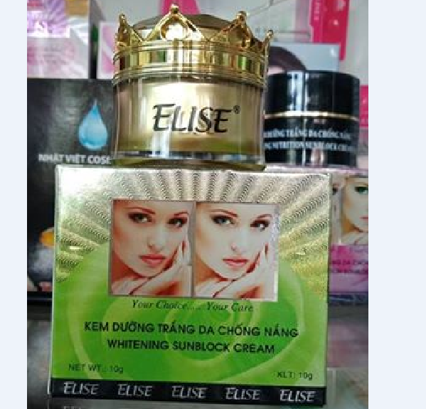 KEM ELISE DƯỠNG TRẮNG DA, CHỐNG NẮNG 10G