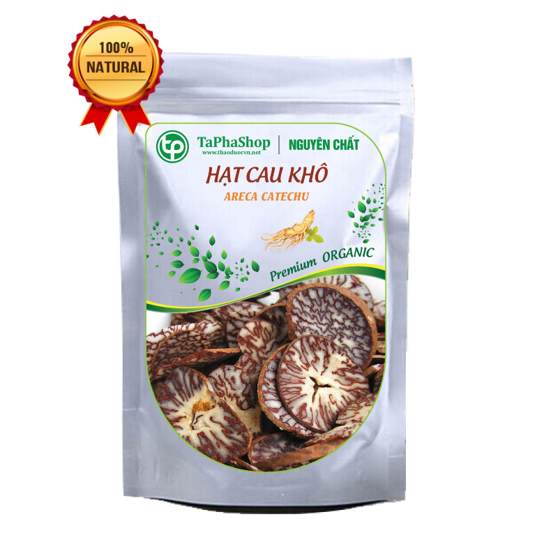 Hạt cau khô 100g cao cấp, Bình lang khô - Tấn phát