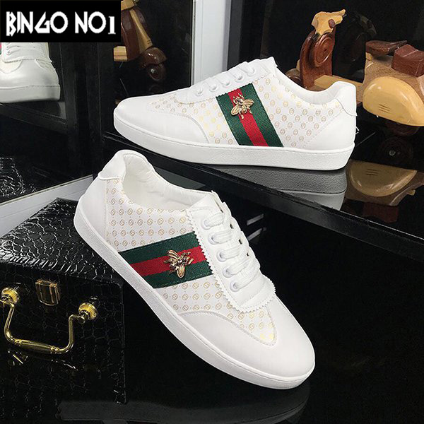 Giày thể thao nam trắng (hot trend) mã GCO