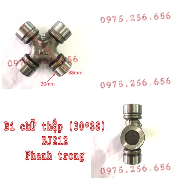 Bi chữ thập BJ212 Phanh Trong bi các loại phụ tùng ô tô phụ tùng máy nông nghiệp phụ tùng Hùng Lỳ