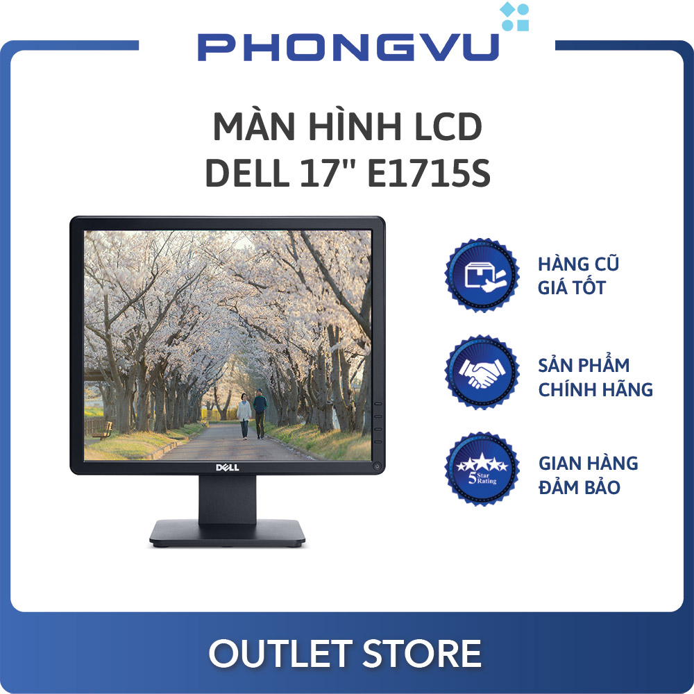 BÁO GIÁ Màn Hình Máy Tính E1715s Dell 17 Inch Vuông | Shopee Lazada Sendo Tiki mới nhất 44 Màn hình LCD Dell 17'' E1715S - Màn hình cũ