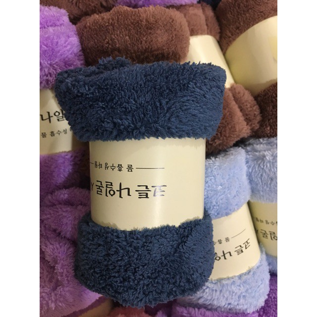 KHĂN LÔNG CỪU HÀN QUỐC CAO CẤP 30x50