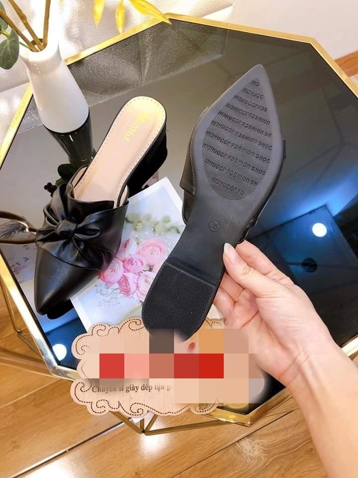 [HCM]BẢO HÀNH 12 THÁNG - Dép sục nữ nơ nhún