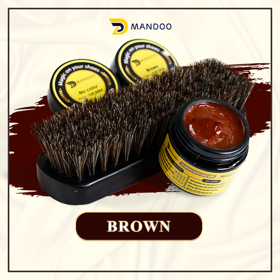 Xi Đánh Giày Siêu Bóng Tái Tạo Màu Da Cao Cấp Mandoo