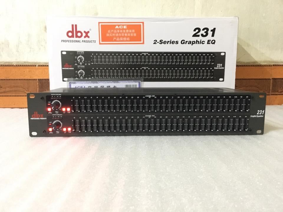 lọc xì equalizer cao cấp DBX 231 - TẶNG 2 dây CANON