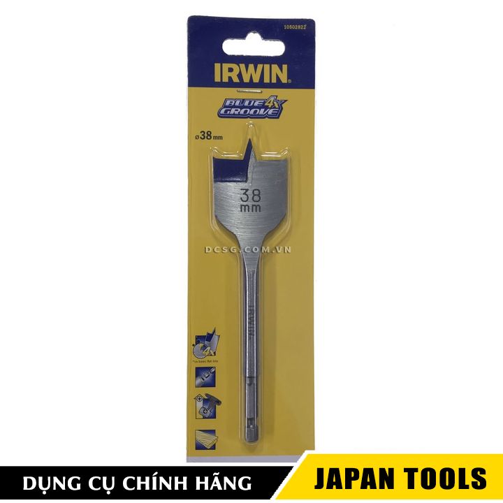 Mũi khoan gỗ đuôi cá 38mm Irwin 10502822 | Japan Tools
