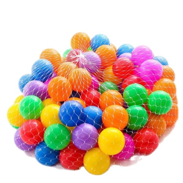 Combo 10 bóng nhựa nhiều màu sắc cho bé vui chơi, bóng nhà banh 5.5cm, đồ chơi trẻ em vui chơi