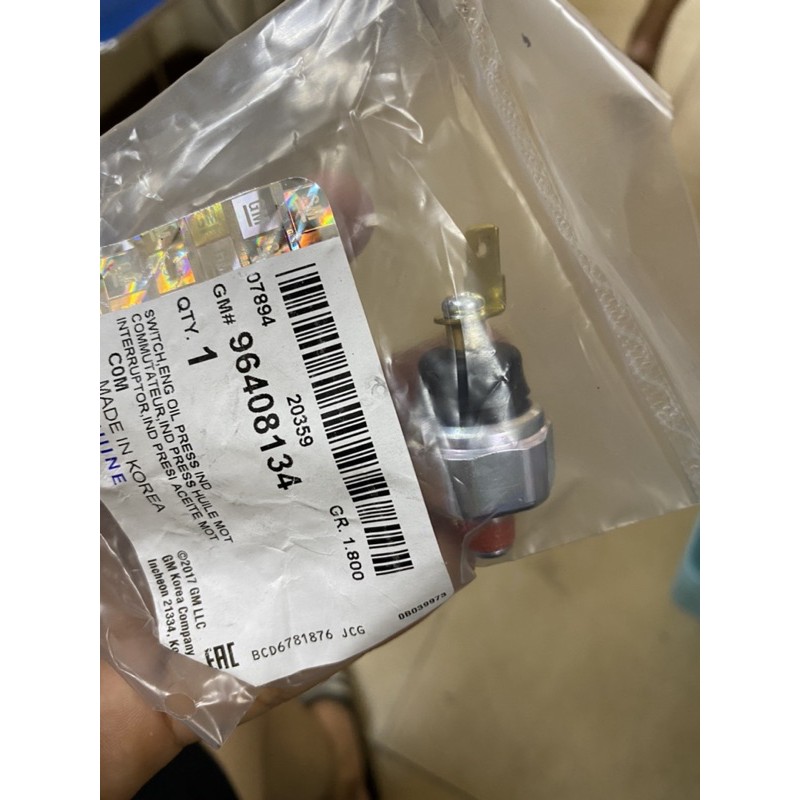 Công tắc áp suất dầu Matiz,Spark Gm:96408134