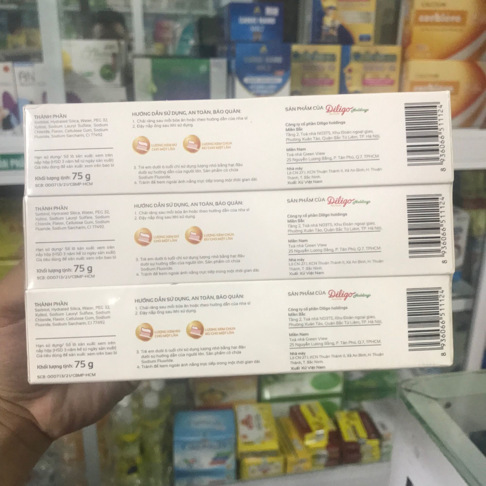 Kem đánh răng cho bé LIPZO hương chuối 75g
