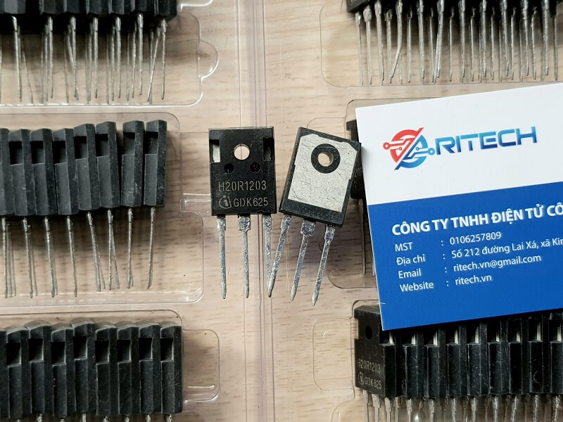 [Combo 5 chiếc] H20R1203 IGBT 20A/1200V THÁO
