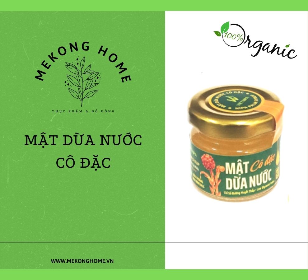 Mật Dừa Nước Vietnipa - CÔ ĐẶC - 25g