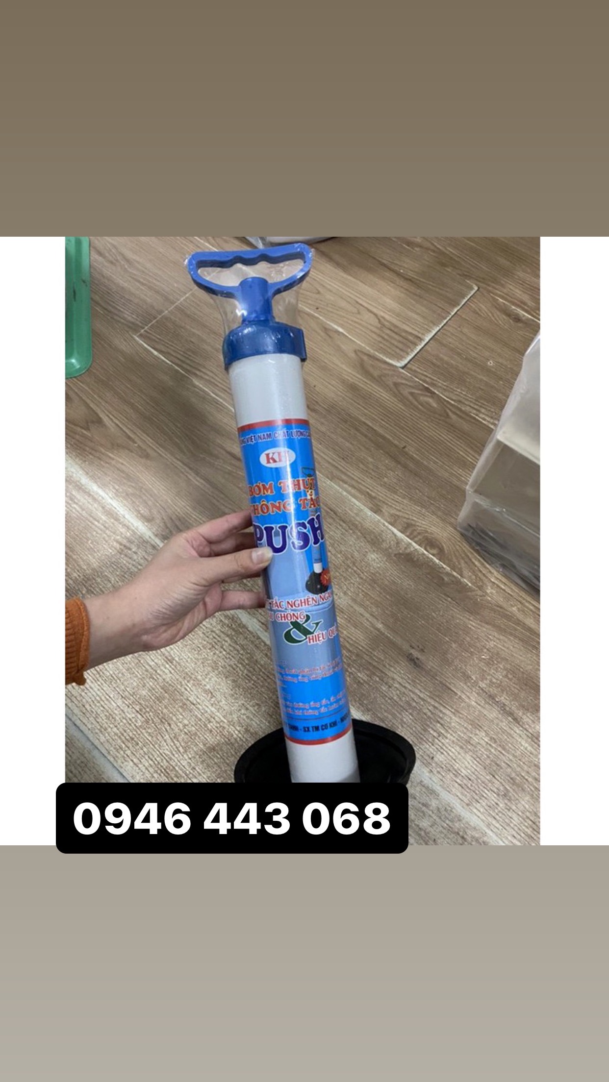 Bơm thông tắc bồn cầu