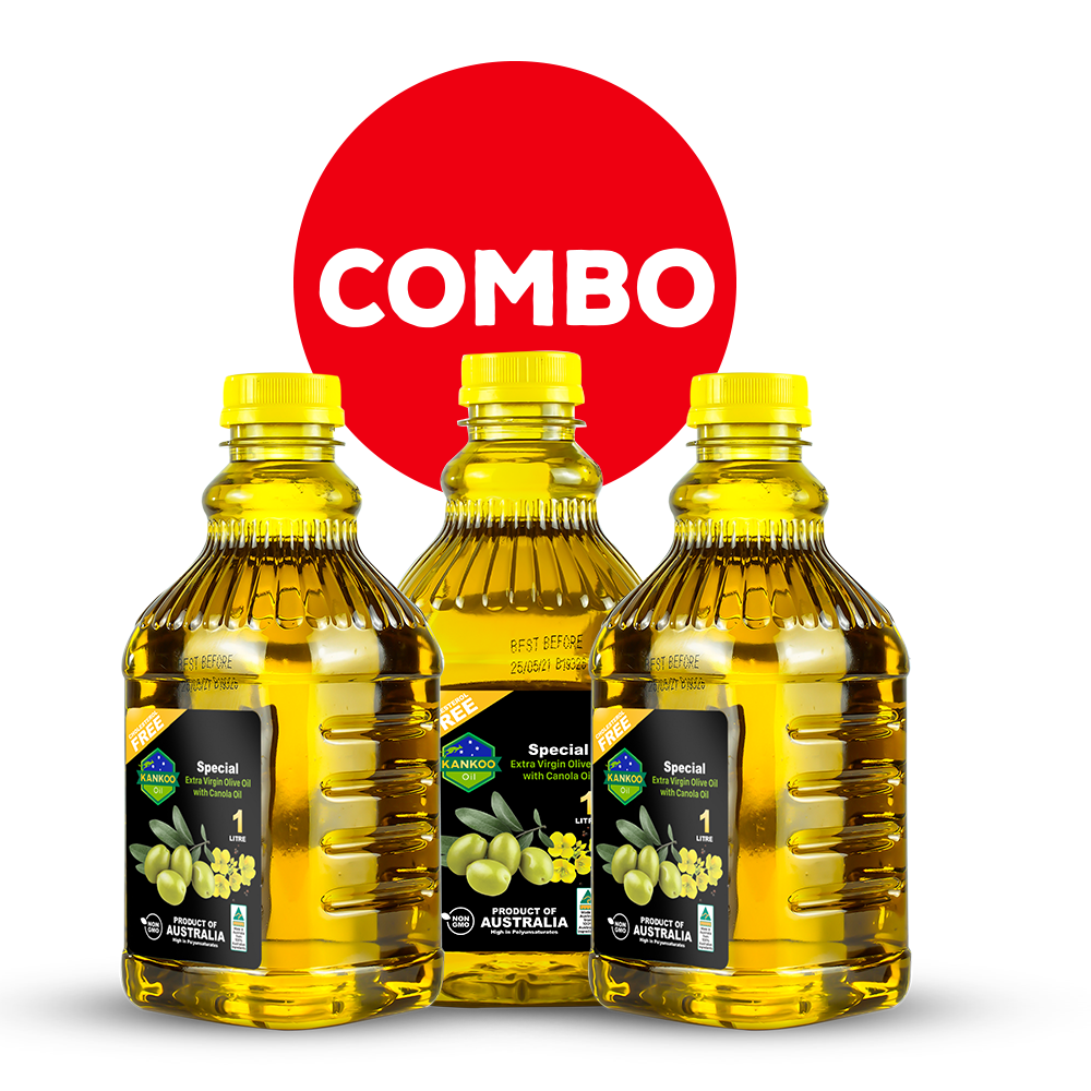 Dầu Oliu Hạt Cải Extra Virgin Olive Oil with Canola Oil hãng Kankoo nhập