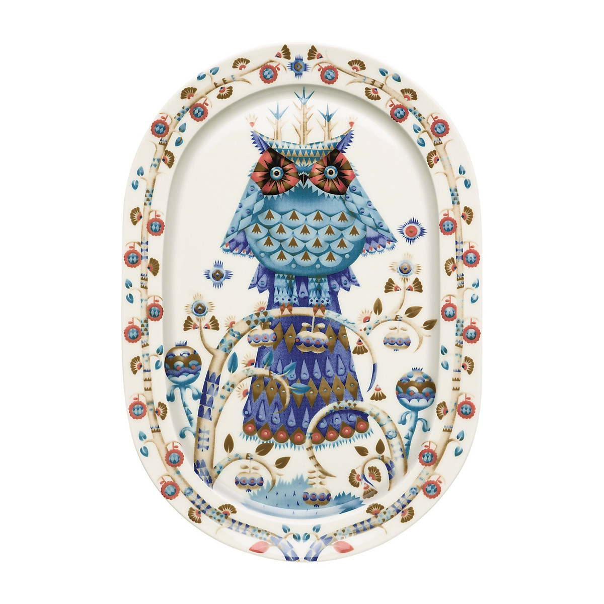 Đĩa sứ Taika hình oval, kích thước 41cm Iittala