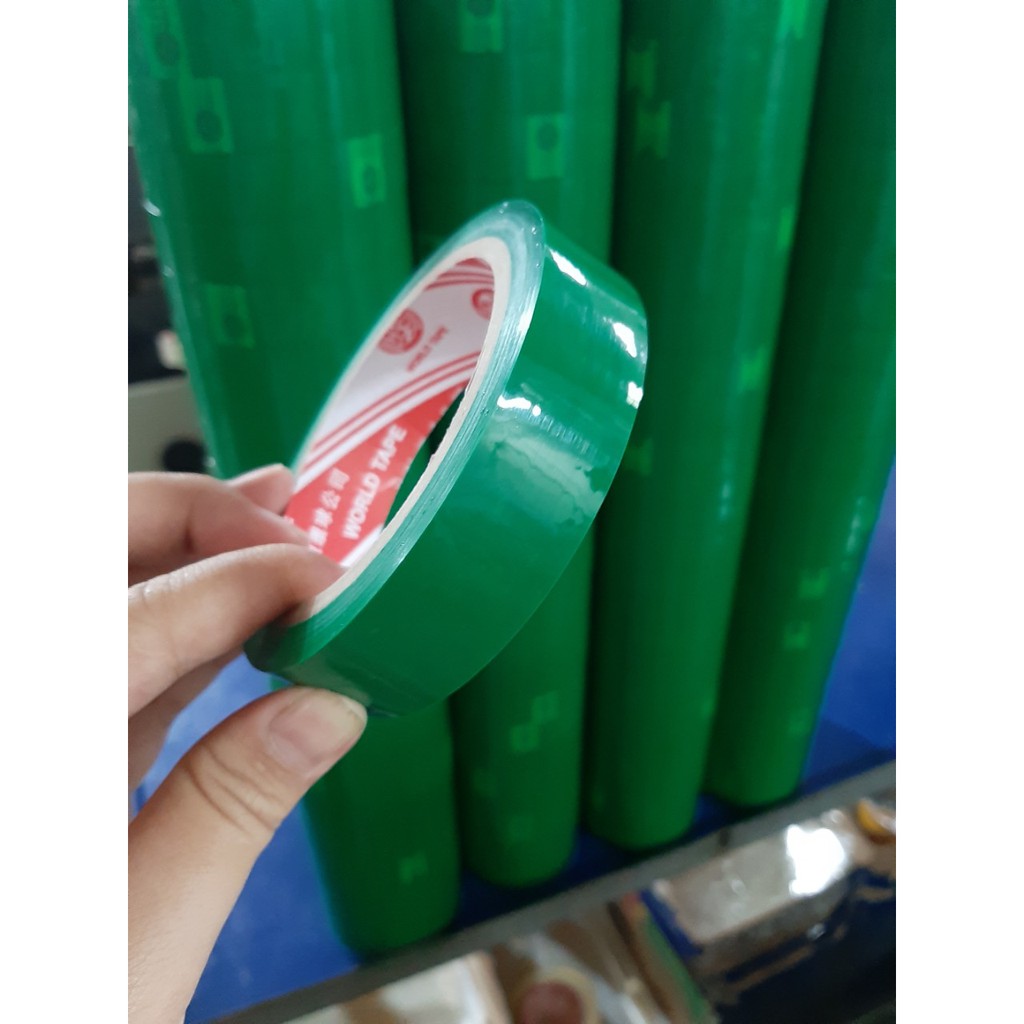 [HCM]1 cây 8 cuộn Băng keo màu 35F OPP 80 YARD