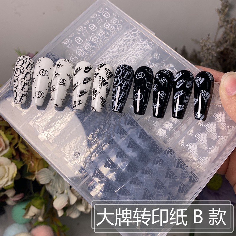 Foil dán móng hoạ tiết thương hiệu MOON NAIL