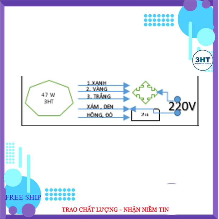 MOTER QUẠT MÁY B4 - ĐỒNG 100%