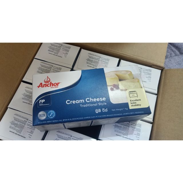 Kem phô mai - Cream Cheese Anchor 1kg chỉ giao hỏa tốc