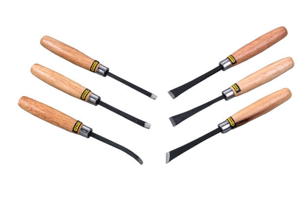Wood Stanley STHT16120-8 Carving Set 6 Pieces