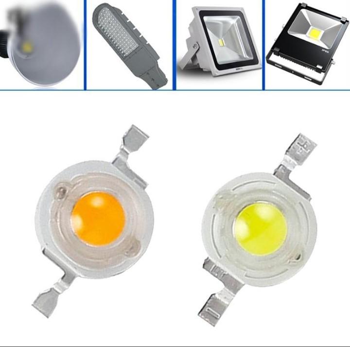 Combo 50 Chíp Led Luxeon 1W Ánh sáng Vàng Nắng