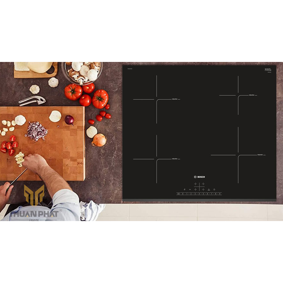 Bosch Series 6 PIE631FB1E Built-In Induction Hob Black