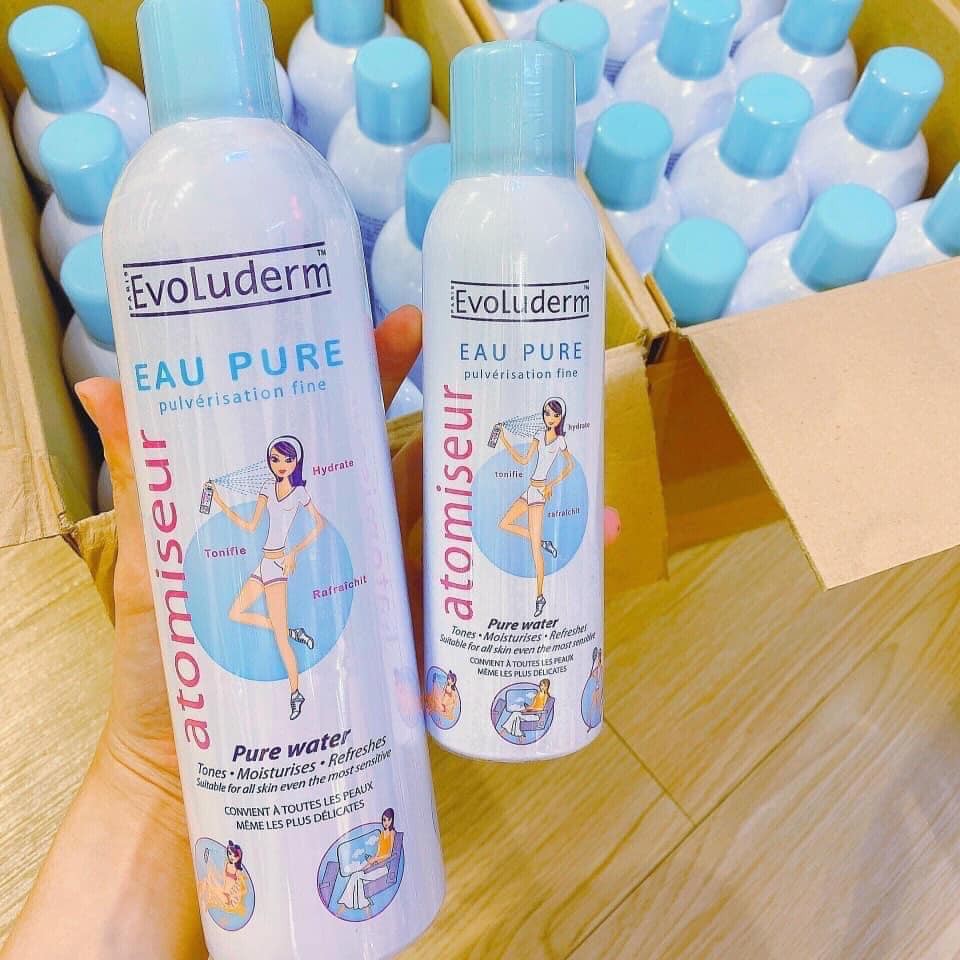 Xịt khoáng Evoluderm 150ml & 400ml