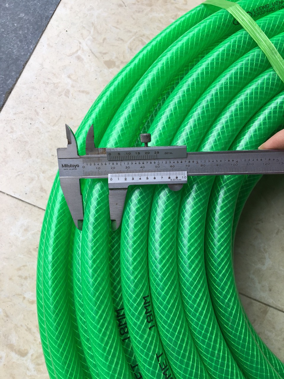 Cuộn 50m ống bơm Lưới phi 21 hàng chất lượng giá tốt