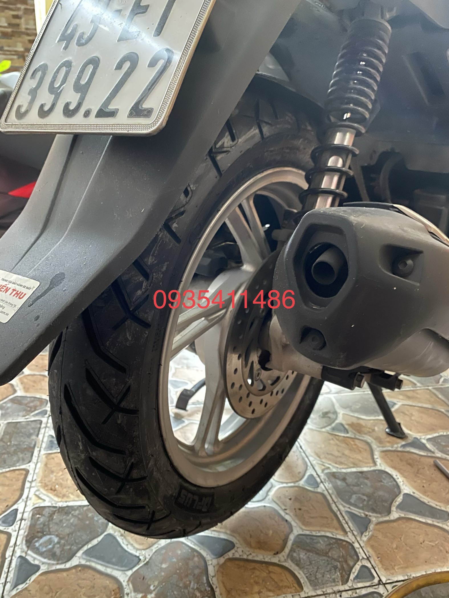 1 Cặp Vỏ Lốp Xe SH 125 150 Hãng DPLUS