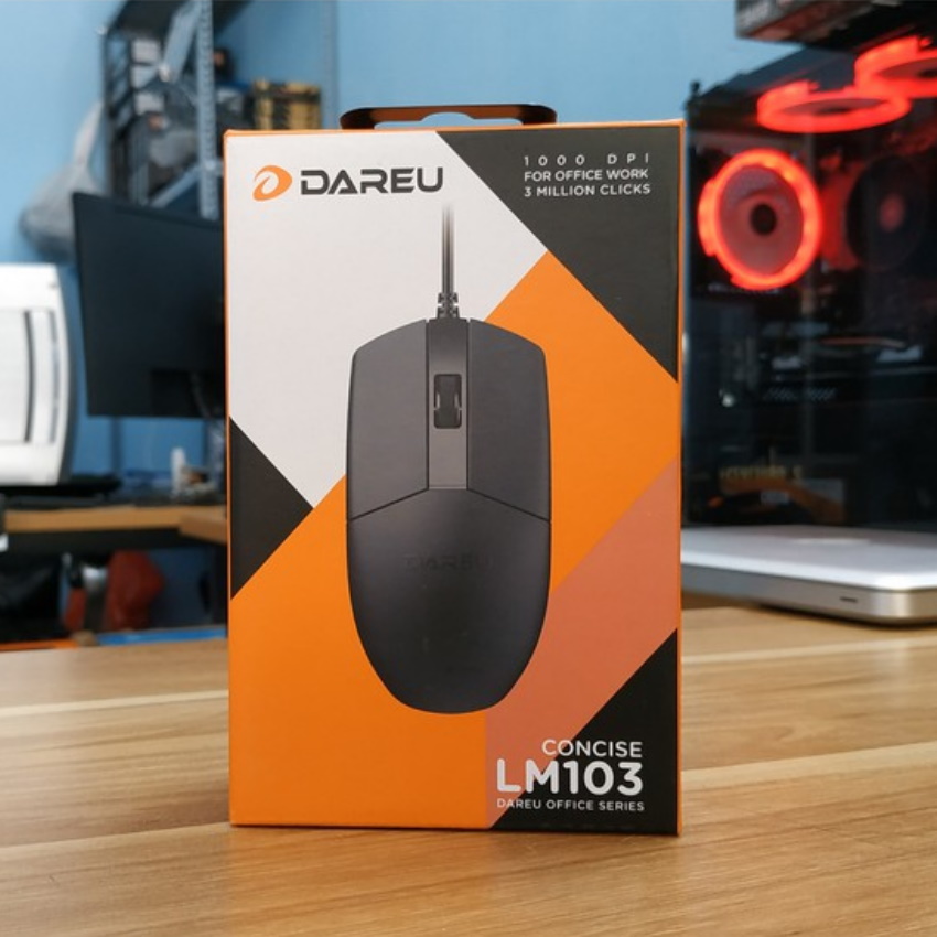 Combo Bộ phím văn phòng Dareu LK185 và Chuột LM103 (USB) (Bảo hành 12 tháng)