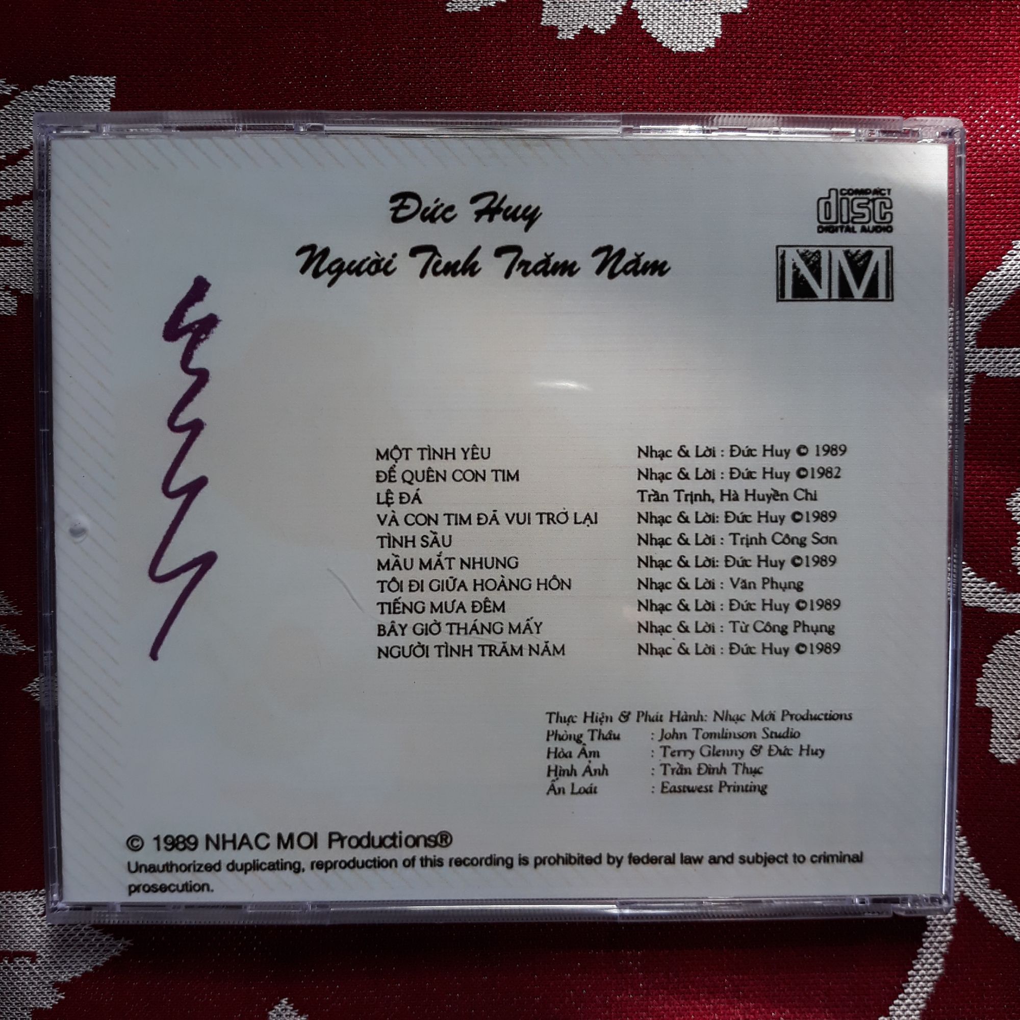 Bộ 2 cd nhạc Đức Huy 2