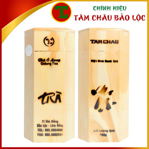 [HCM]TRÀ Ô LONG (OOLONG) HỘP GỖ TÂM CHÂU 200G