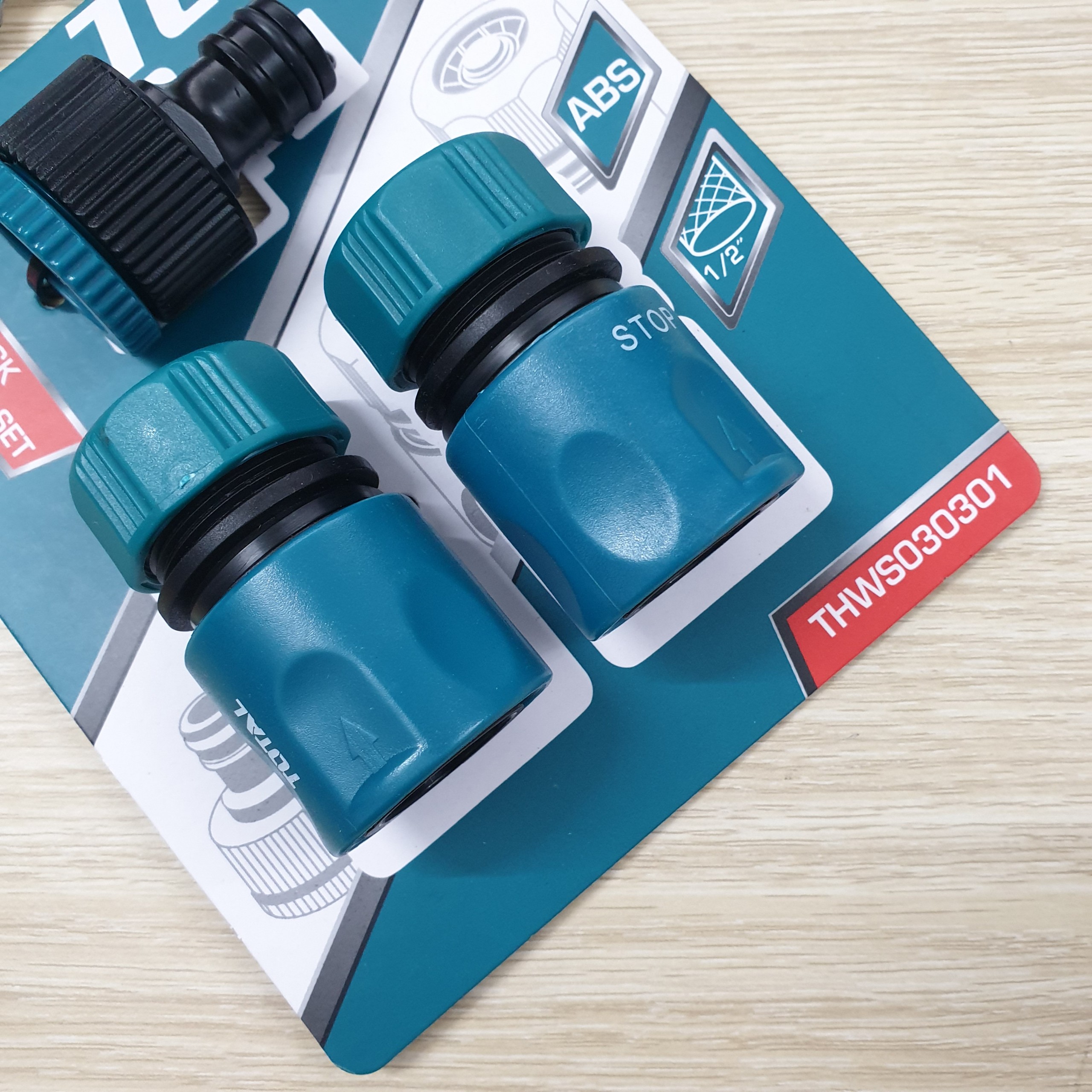 Bộ ba đầu nối nhanh máy xịt rửa TOTAL THWS030301