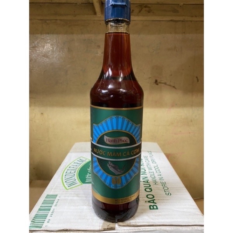 NƯỚC MẮM HẠNH PHÚC 60 ĐỘ ĐẠM 500ml