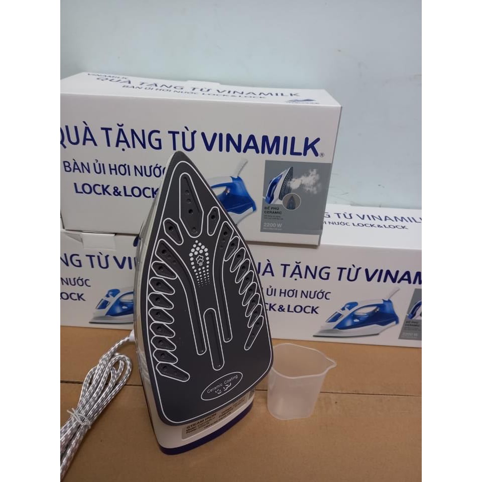 Bàn ủi hơi nước Lock&Lock Hkm Vinamilk