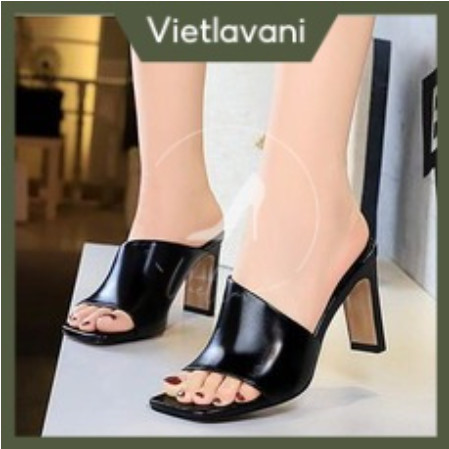 Giày nữ da bóng cao cấp 7 cm mã VTTH_D7