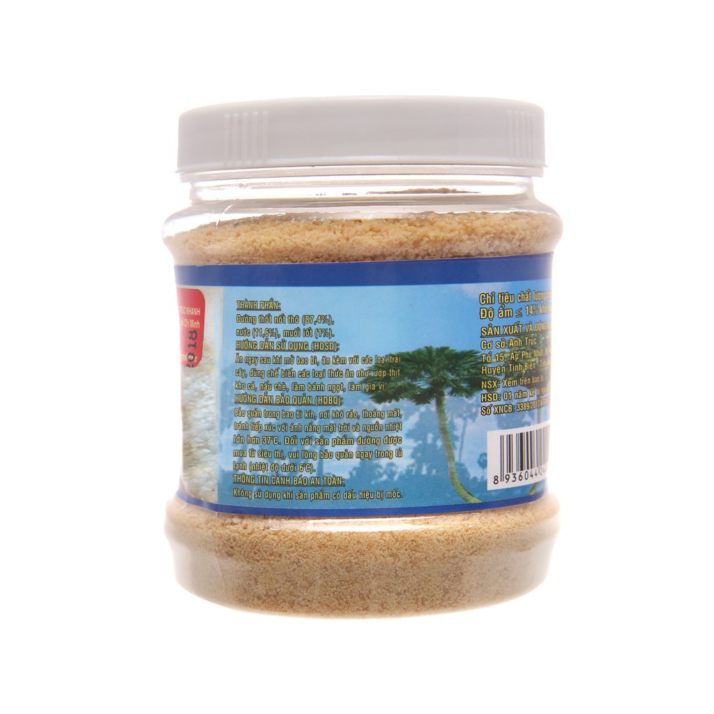 Đường Thốt Nốt Bột Ba Xi 200Gr