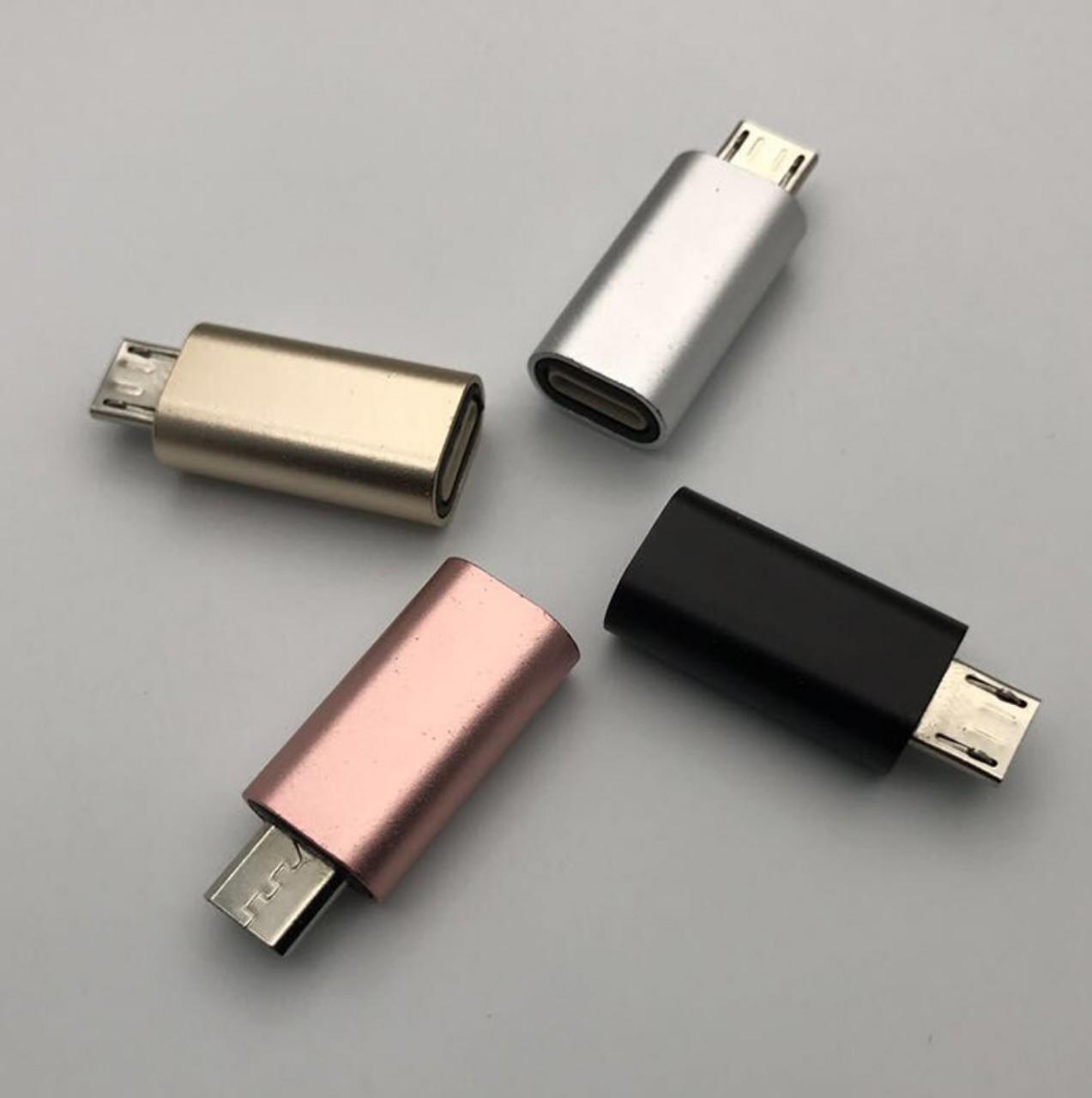 [HCM]Đầu chuyển đổi từ micro usb sang Type C (trắng)
