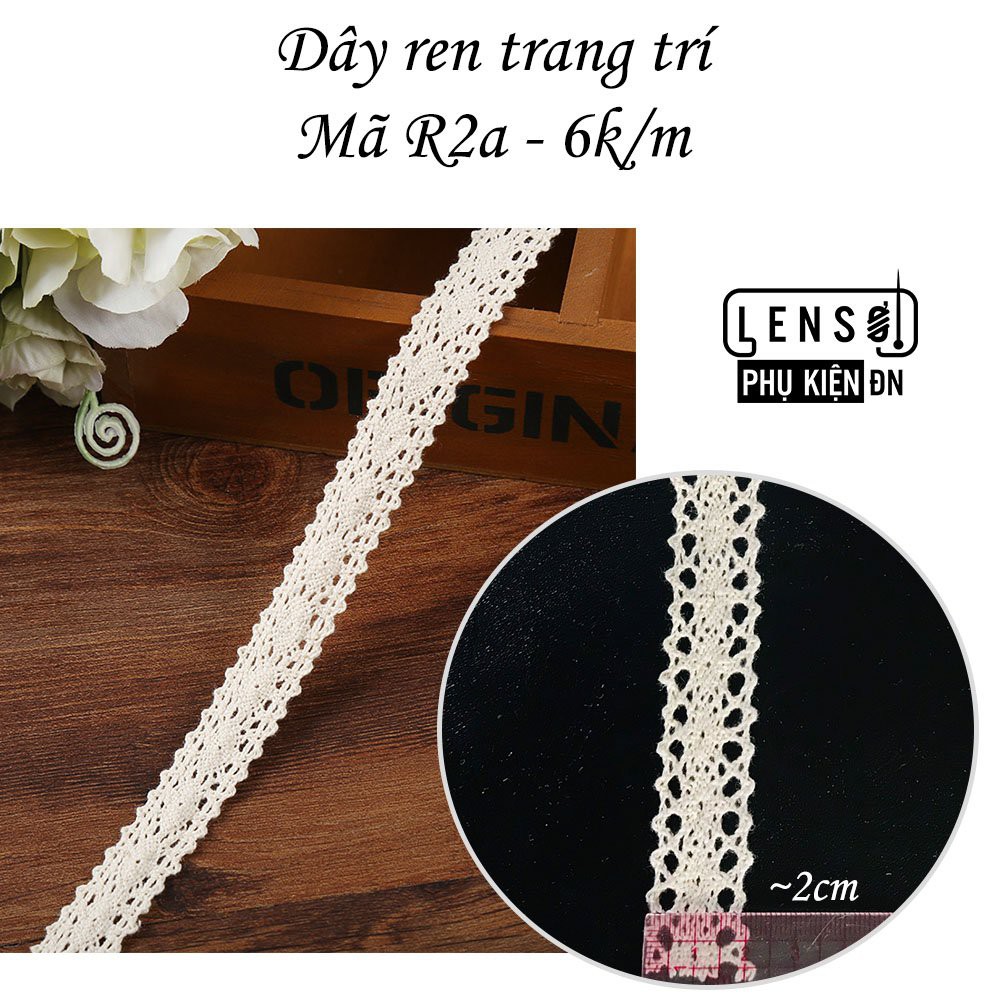 Dây ren trang trí
