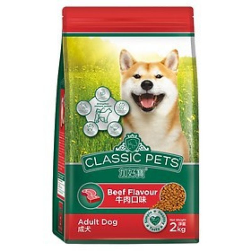 [Freeship Max] Thức ăn cho chó lớn classic pet túi 2kg  - Yeuthucung