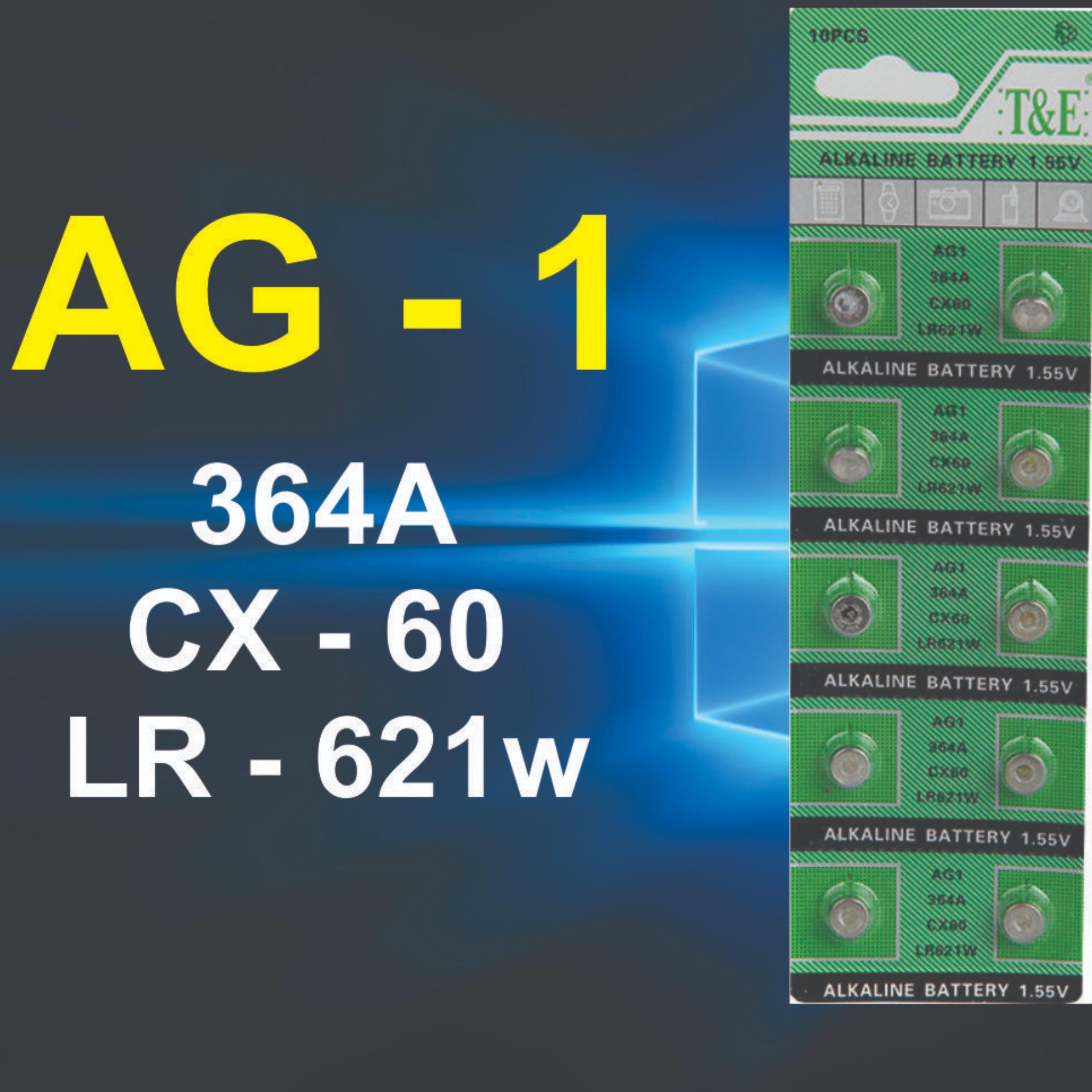 10 viên Pin Cúc Áo - AG - 1