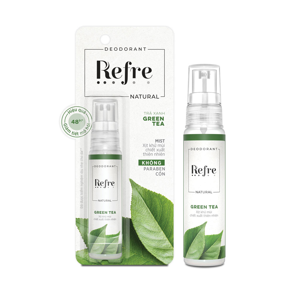 [HCM]Xịt khử mùi Refre Natural 30ml