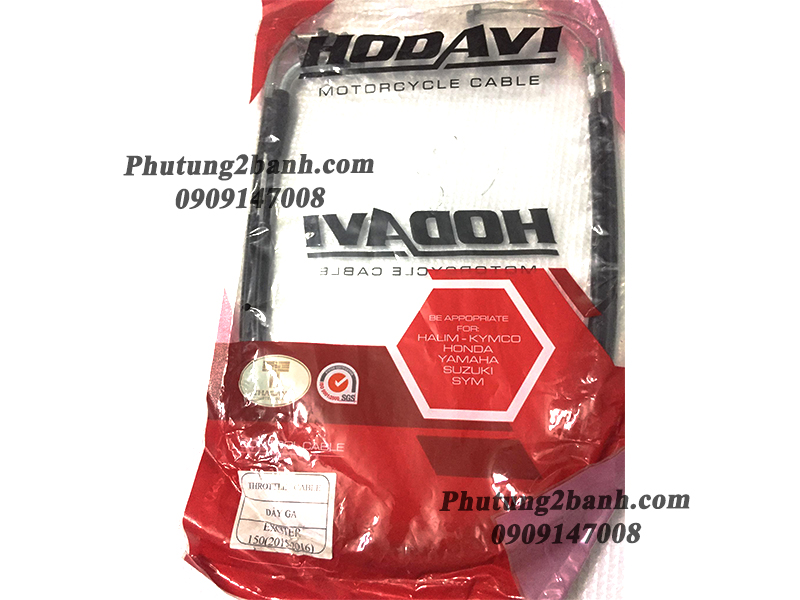 Dây ga Exciter 150 đời 2015-2016