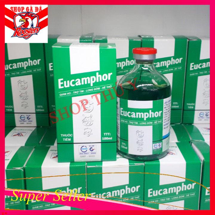 Eucamphor Giảm Ho, Trợ Tim, Long Đờm Dễ Thở Chai 100 ml