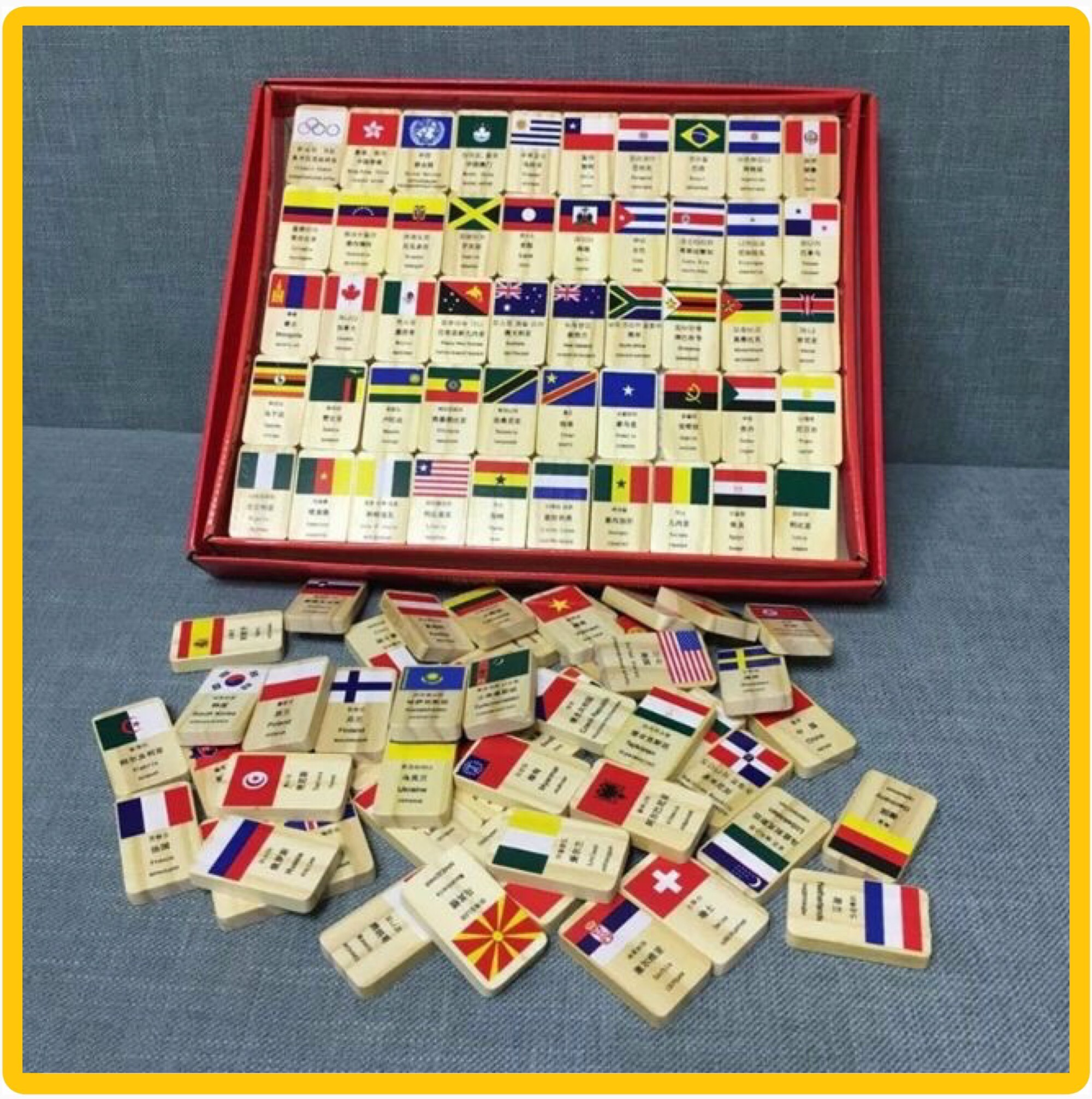 [HCM]100 CỜ DOMINO CÁC QUỐC GIA (CHẤT LƯỢNG CAO)