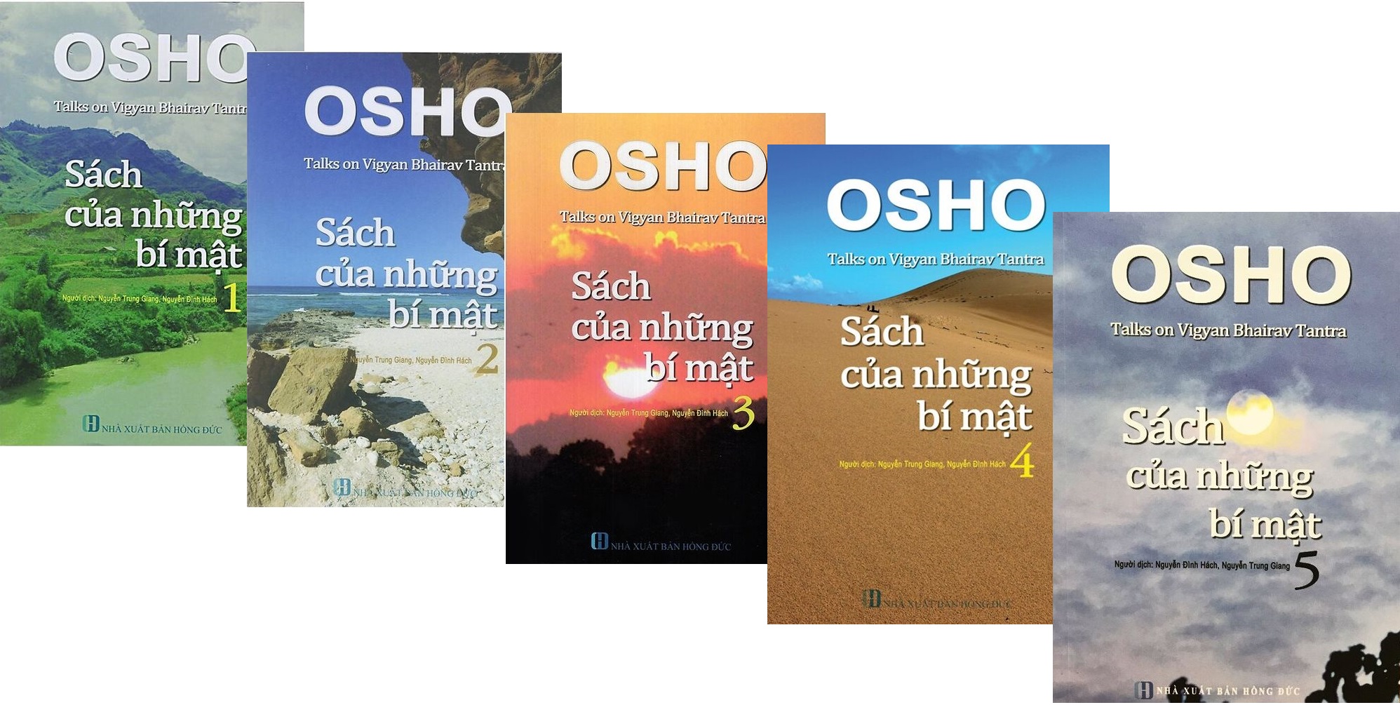 [HCM]Sách Của Những Bí Mật Osho - Bộ 5 Tập
